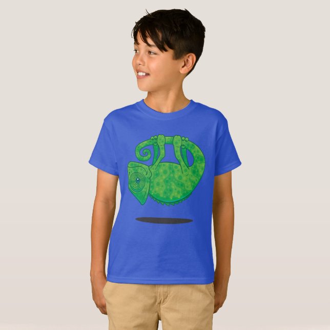 T-shirt Chameleon magique (Devant entier)