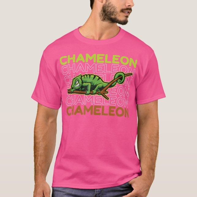 T-shirt Chameleons Lizard Chameleon Lover (Devant)