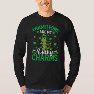 T-shirt Chameleons Sont Mes Charmants Chanceux Chameleon S