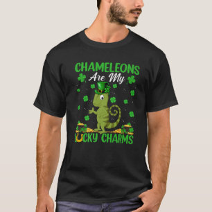 T-shirt Chameleons sont mes charmes chanceux Chameleon St 