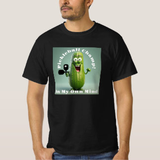 T-shirt chamois de terrain de Pickleball