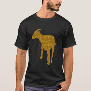 T-shirt Chamois Pour Femmes Fille Chèvre Antelope Animal