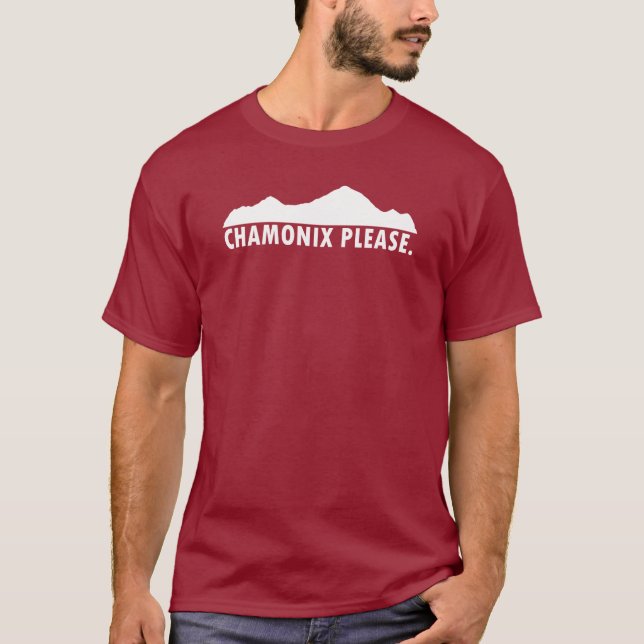 T-shirt Chamonix S'Il Vous Plaît (Devant)