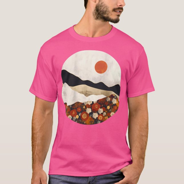 T-shirt Champ Automne (Devant)