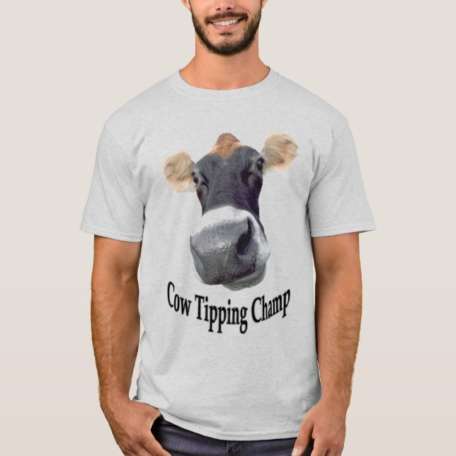 T-Shirt Champ Cow Tipping (Devant)