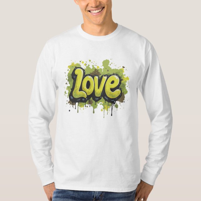 T-shirt Champ d'amour sans fin (Devant)