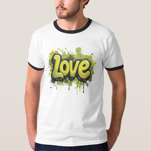 T-shirt Champ d'amour sans fin (Devant)