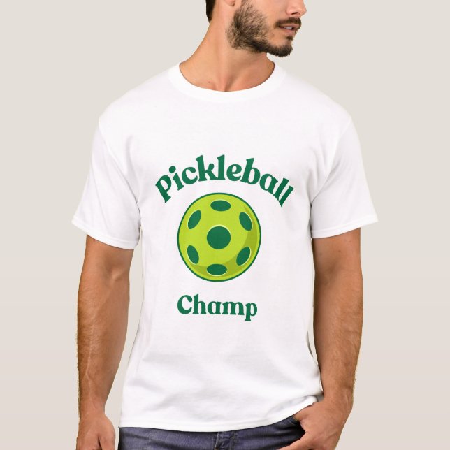 T-shirt Champ de basket-ball (Devant)