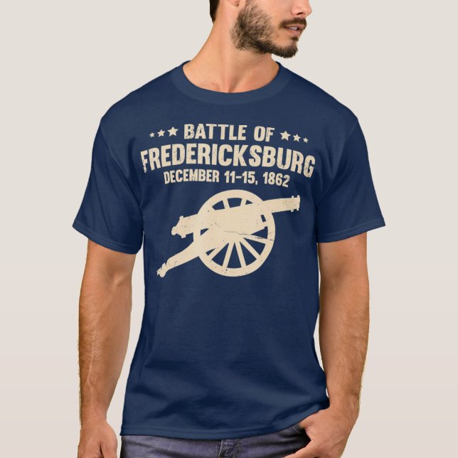 T-shirt Champ de bataille de Fredericksburg (Devant)