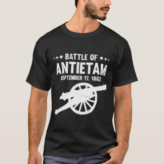 T-shirt Champ de bataille de la guerre civile d'Antietam B