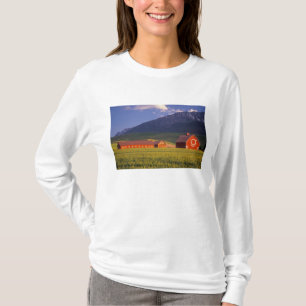 T-shirt Champ de blé dans la vallée de Wallowa, juste à l'
