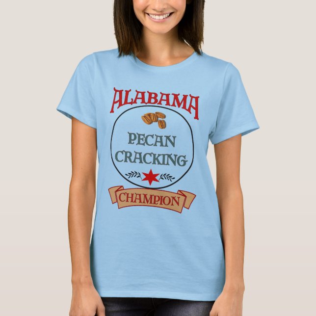 T-shirt Champ de course Pecan Alabama (Devant)