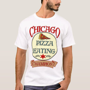 T-shirt Champ de cuisine de Chicago Pizza