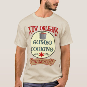 T-shirt Champ de Cuisine Gumbo New Orleans