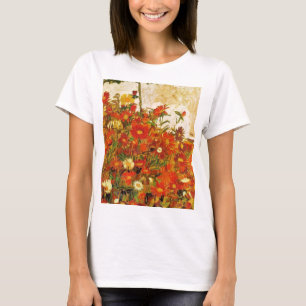 T-shirt Champ De Fleurs - Egon Schiele