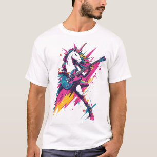 T-shirt Champ de tournesol Licorne (5)