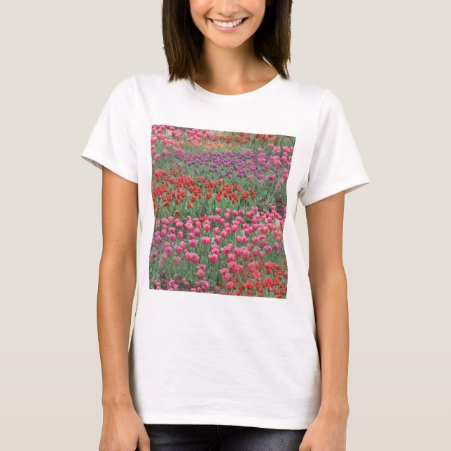 T-shirt Champ De Tulipes (Devant)