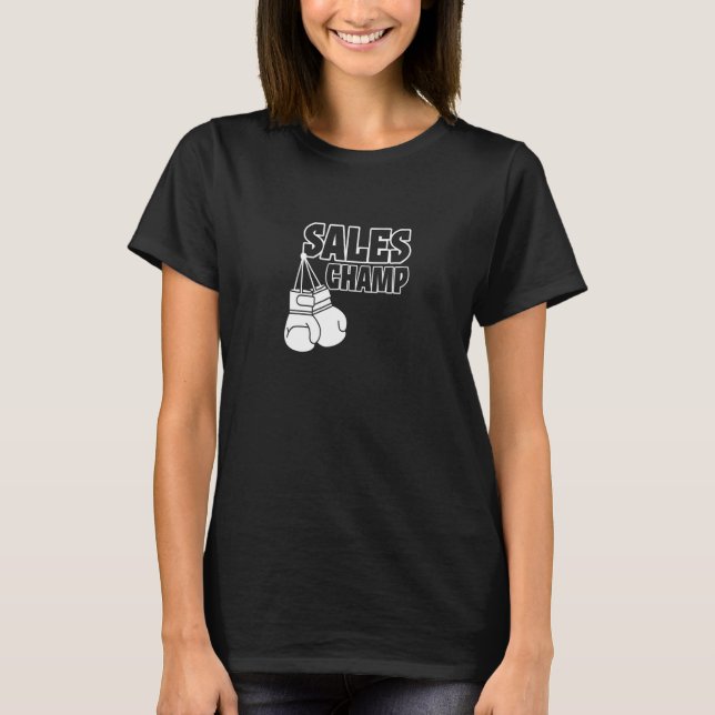T-shirt Champ des ventes (Devant)