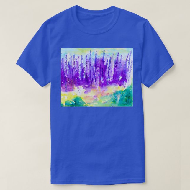T-shirt Champ Lavender (Design devant)