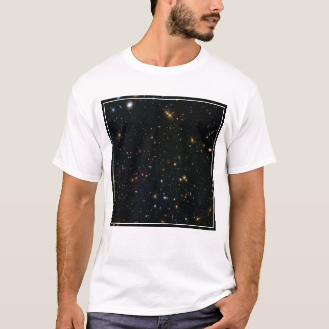 T-shirt Champ parallèle du cluster Galaxy Abell 370. (Devant)