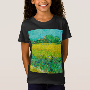 T-Shirt Champ Van Gogh avec Irises près d'Arles