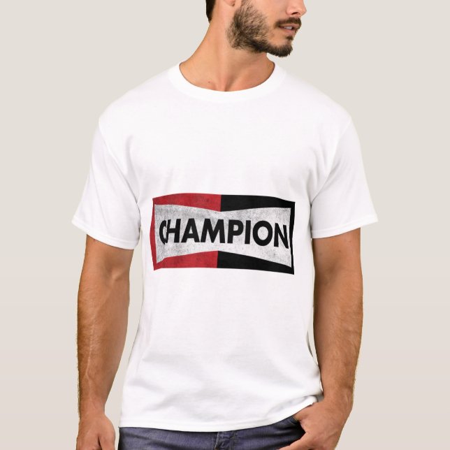 T-shirt Champ Vintage (Devant)