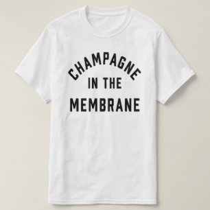 T-shirt Champagne dans la Membrane