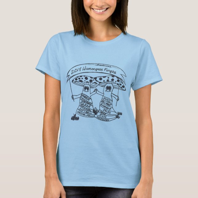 T-shirt Champignon 2018 Humongous (Devant)