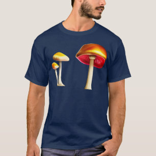 T-shirt champignon coloré