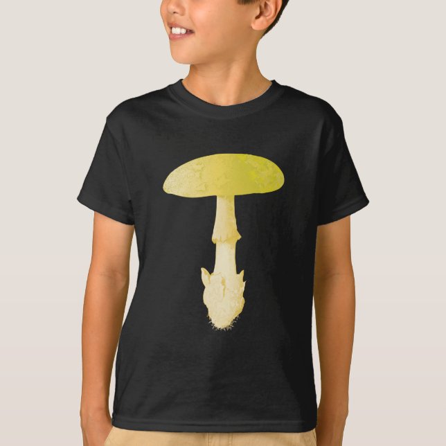 T-shirt Champignon d'amanite de casquette de mort (Devant)