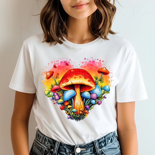 T-shirt champignon d'amour (Créateur téléchargé)