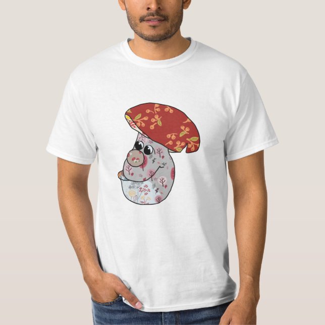 T-shirt Champignon d'automne (Devant)