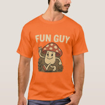 T-shirt champignon « Fun Guy » – Tee-shirt pun drô