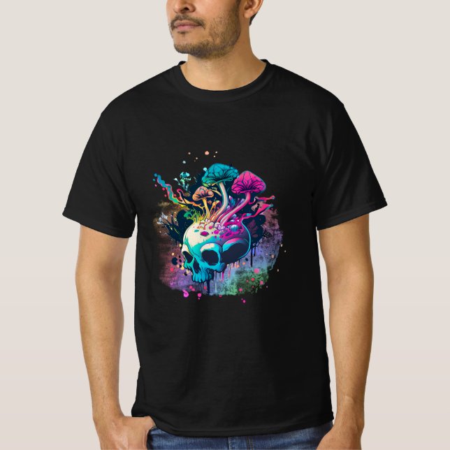 T-shirt champignon Imaginaire (Devant)