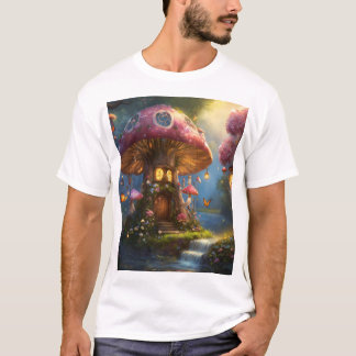 T-shirt champignon joli imaginaire attrapeur