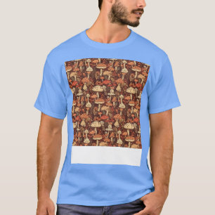 T-shirt Champignon Motif sans pièce Fungus Hippie Shroom E