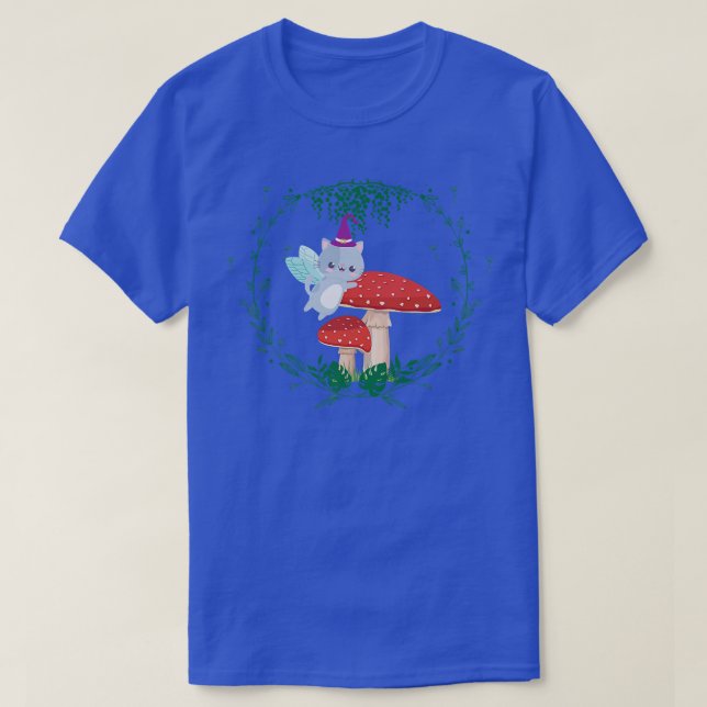 T-shirt champignon naturel  (Design devant)