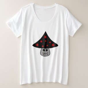 T-shirt champignon Vampire Plus Taille