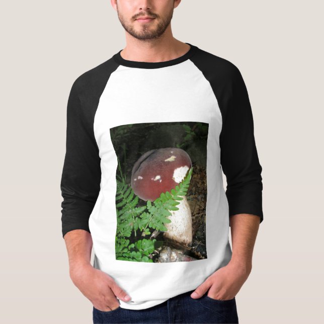 T-shirt champignon velours (Devant)