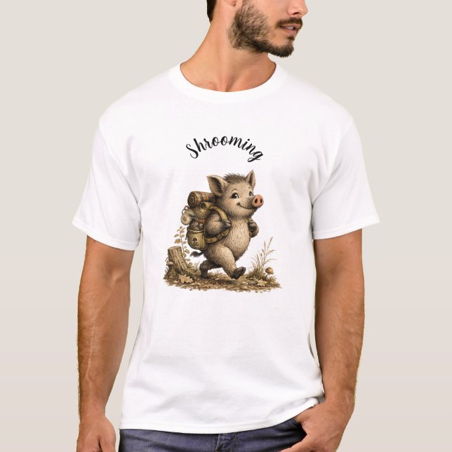 T-SHIRT CHAMPIGNONNAGE (Devant)