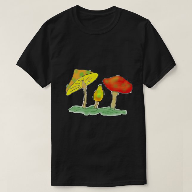 T-shirt Champignons (Design devant)