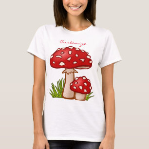 T-shirt Champignons Amanita Rouge Thunder_Cove