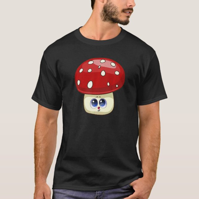 T-shirt Champignons amusants à la recherche de mycologie C (Devant)