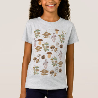 T-Shirt Champignons assortés