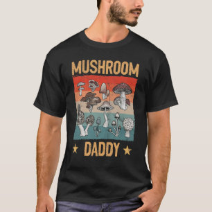 T-shirt Champignons de champignons rétro papa Mycologie ch
