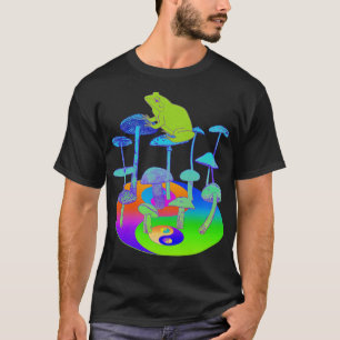 T-shirt Champignons de grenouille Yin Yang Psychedelic Tie