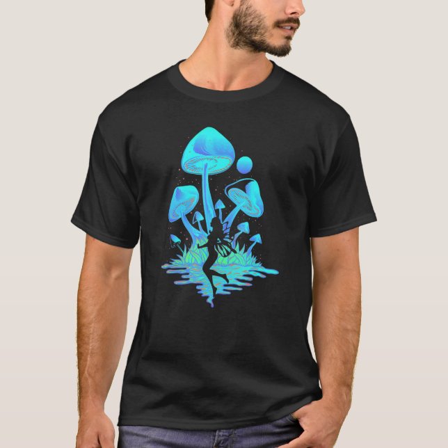 T-shirt Champignons de la poussière de fée Fairycore Gobli (Devant)