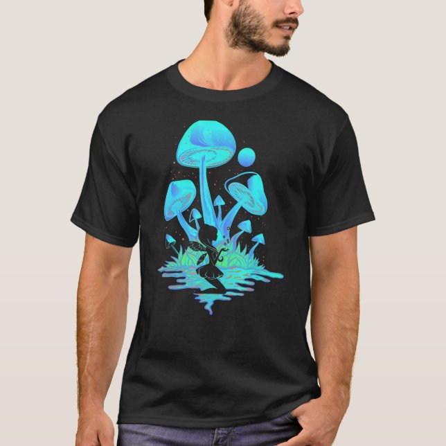 T-shirt Champignons de poussière de fée magique Fairycore  (Devant)