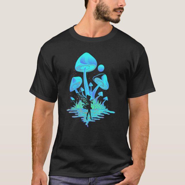 T-shirt Champignons de poussière de fée magique Fairycore  (Devant)
