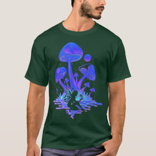 T-shirt Champignons de poussière de fée Rose Fairycore Gob